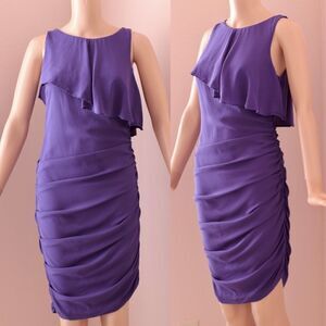 BCBG Women’s Evening Cocktail Silk Dress